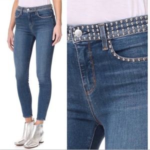 L’Agence Margot Studs Dark Vintage High Rise USA